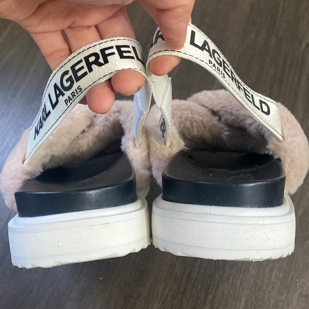 KARL LAGERFELD Women's Patricia Slipper Sz 9 - Picture 5 of 7